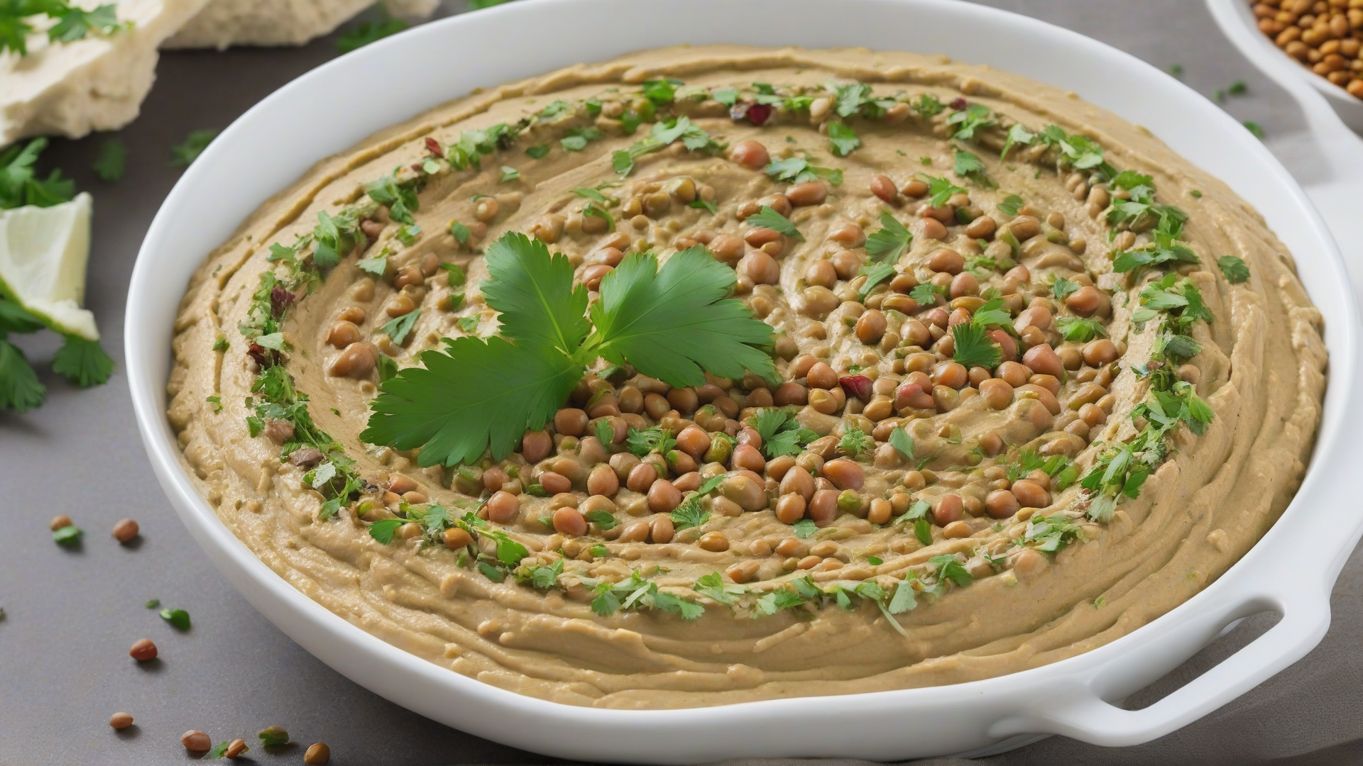 hummus di lenticchie